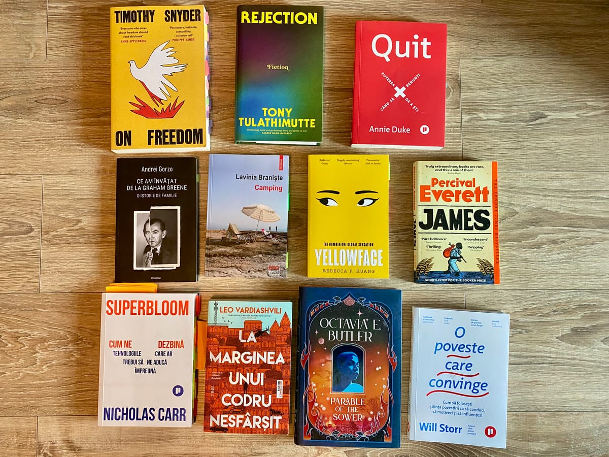 Draft Four: The Year in Books