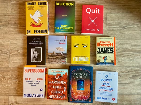 Draft Four: The Year in Books